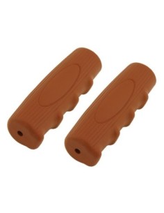Grips 7/8 long 116mm Kraton Rubber 0214 Brown.